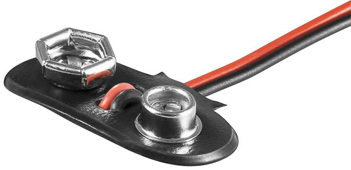 Goobay 1x 9V Block Batteriehalter