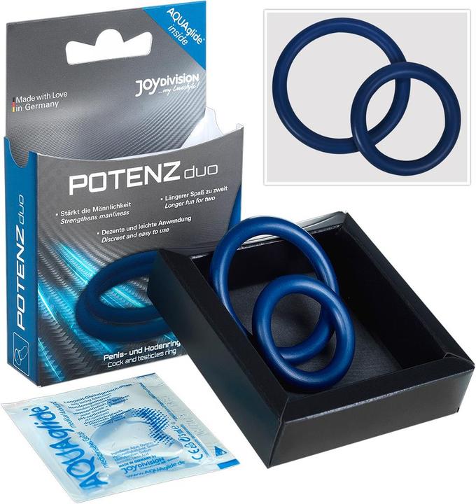 Produktbild Joydivision Potenz-Duo Penisringe (3 cm)