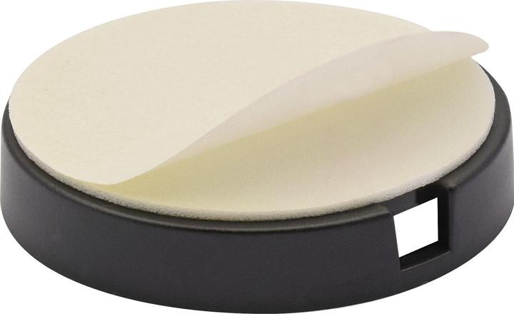 Produktbild Wagner System QuickClick Basic zum Kleben ø 30 mm, Höhe 6 mm, schwarz, 4 Stück (4 Stück)