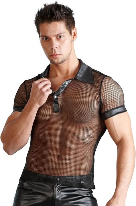 Immagine prodotto Svenjoyment Camicia a rete con look bagnato (XXL)