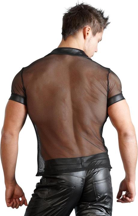 Immagine prodotto Svenjoyment Camicia a rete con look bagnato (XXL)