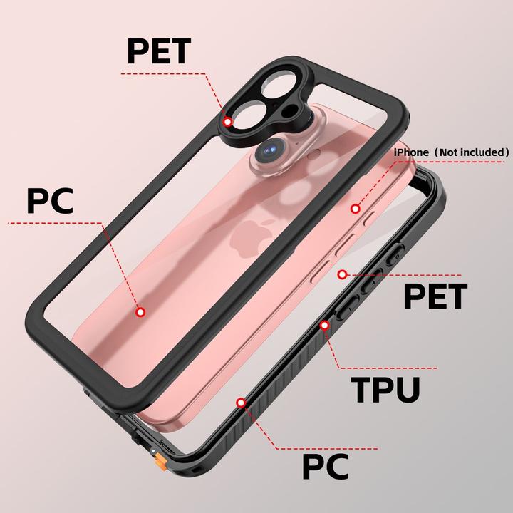 Produktbild Redpepper Wasserdichte Schutzhülle IP68 (Apple iPhone 16)