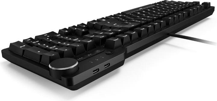 Produktbild Das Keyboard 6 Professional, US-Layout (ISO), MX-Blue - schwarz (US, Kabelgebunden)
