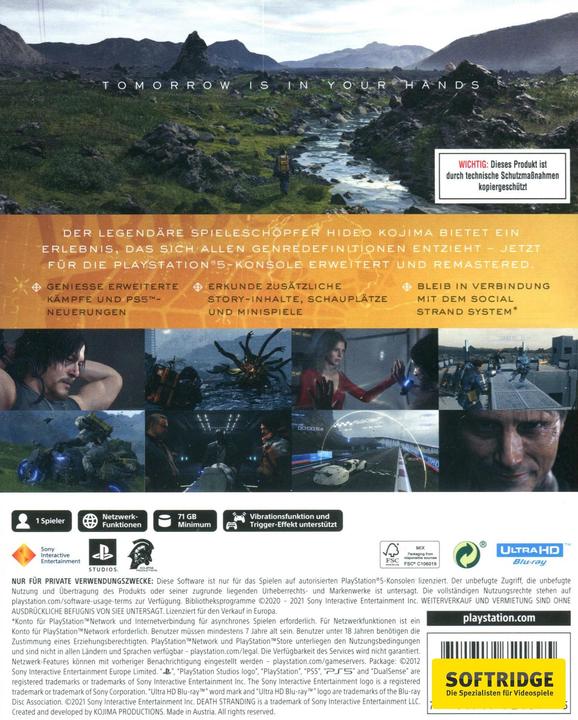 Produktbild Sony Death Stranding Director’s Cut (PS5, Multilingual)