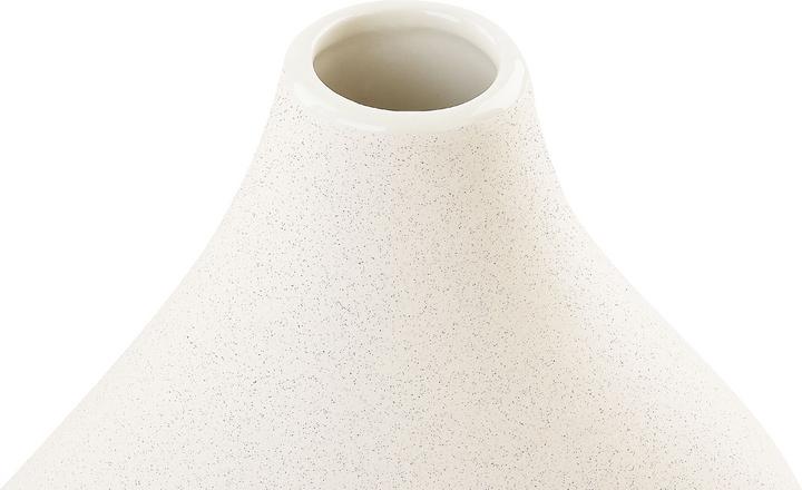 Image du produit Beliani Vase en porcelaine blanc 32 cm KOMOTINI (1 x)