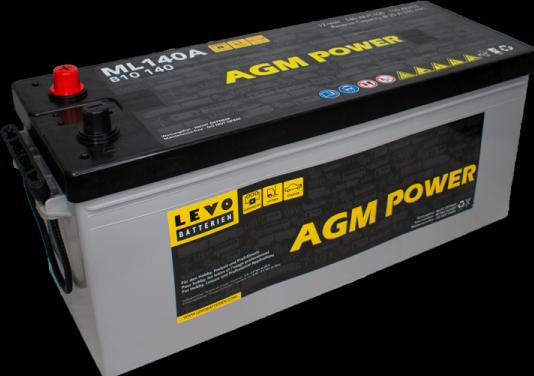 Image du produit Levo Batterie AGM ML140 12V 140Ah 950 EN (A) (12 V, 140 Ah)