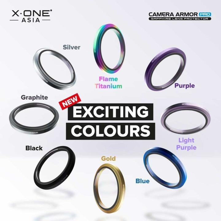 Produktbild X-One Protective glass Sapphire Camera Armor - for Samsung Galaxy S25 (1 Stück, Samsung Galaxy S25)