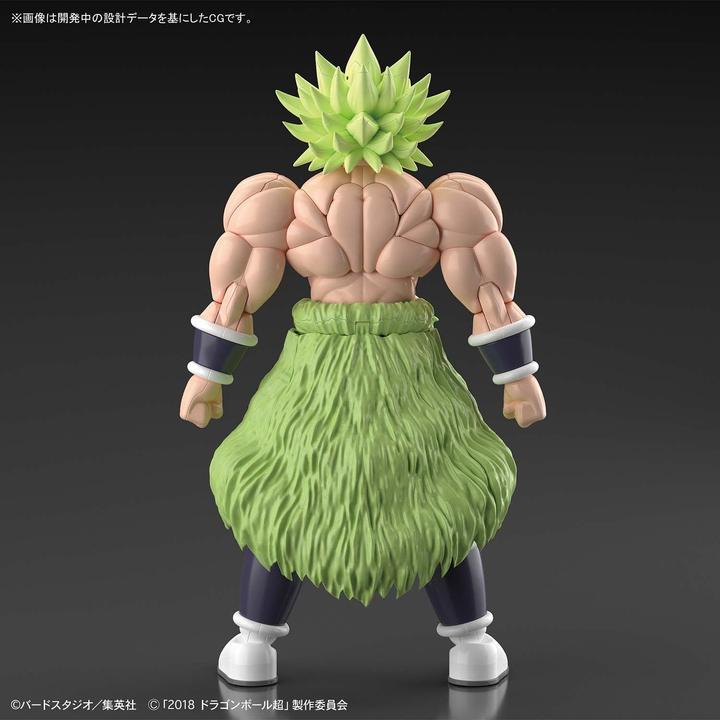Actual product image Banpresto Model Kit Dragon Ball Funkoe Rise Super Saiyan Broly Fullpow