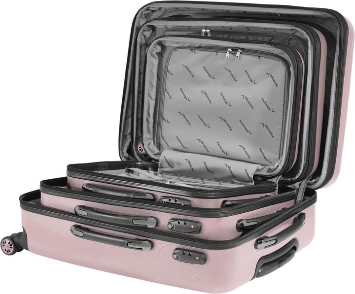 Produktbild Packenger Kofferset (88 l, Handgepäck (bis 50l), M (50 - 90l), L (90 - 115l))