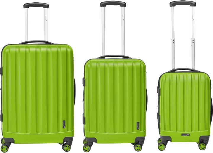 Produktbild Packenger Kofferset (88 l, Handgepäck (bis 50l), M (50 - 90l), L (90 - 115l))