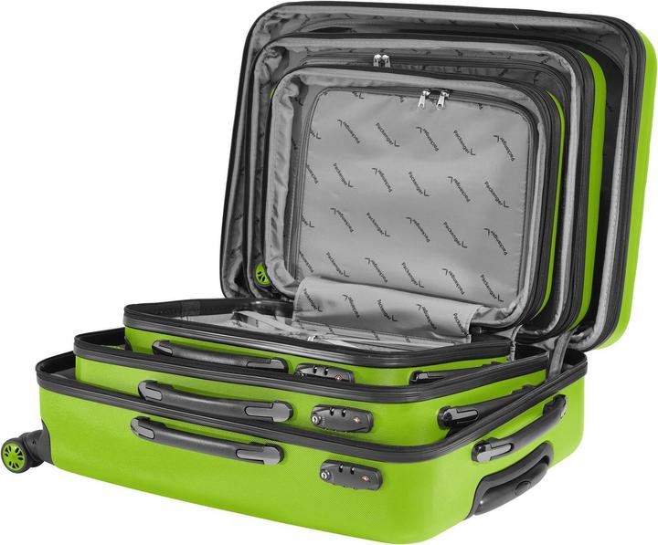 Produktbild Packenger Kofferset (88 l, Handgepäck (bis 50l), M (50 - 90l), L (90 - 115l))