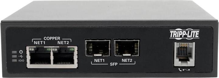 Image du produit Eaton Serveur de console 8 ports avec modem intégré NIC double GbE 4Gb Flash et double SFP