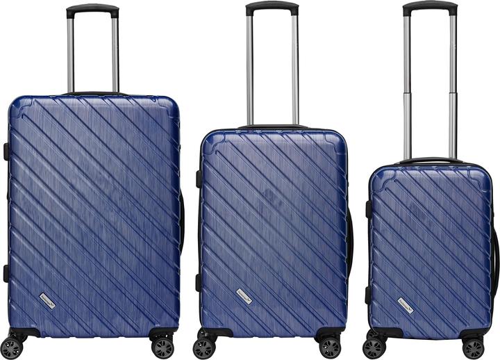 Produktbild Packenger Kofferset (110 l, Handgepäck (bis 50l), M (50 - 90l), L (90 - 115l))