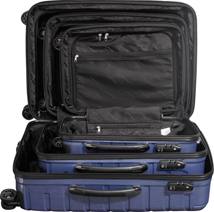 Produktbild Packenger Kofferset (110 l, Handgepäck (bis 50l), M (50 - 90l), L (90 - 115l))