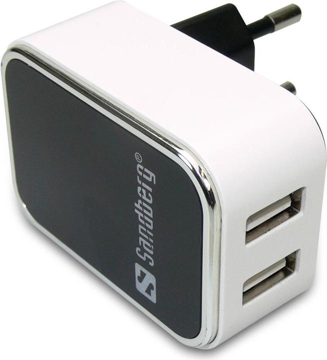 Produktbild Sandberg AC Charger Dual USB 2.4+1A EU