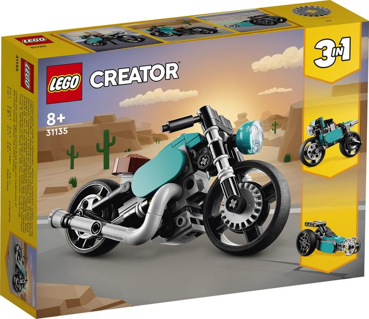 Produktbild LEGO Oldtimer Motorrad (31135, LEGO Creator 3-in-1)