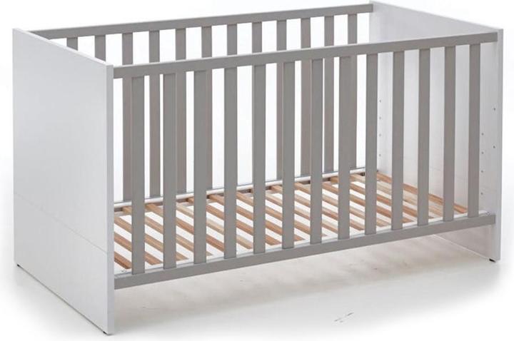 Actual product image Transland children's room Nils cot & chest of drawers incl. changing unit (Baby cot, Changing unit)