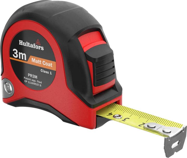 Immagine prodotto Hultafors Cinghia d'acciaio corta PR 3M, classe 1. Cinghia d'acciaio gialla da 3 m e larga 19 mm (M)