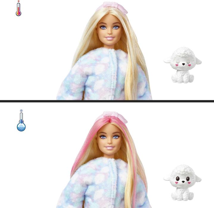 Produktbild Barbie Cutie Reveal Cozy Cute Serie - Lämmchen