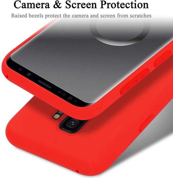 Actual product image Cadorabo TPU Liquid Silicone Case Cover (Samsung Galaxy S9+)