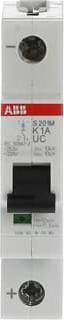 Produktbild ABB LS S201M-K1UC SicherungsautomatÂ K-Char., 10kA, 1A, 1P
