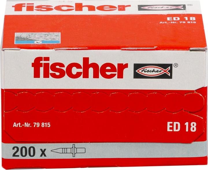 Actual product image Fischer Hammer-in nail ED 18 18 079815 mm (200 pcs.)
