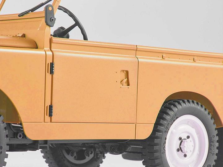 Productafbeelding FMS Land Rover serie II geel 1:12 - Crawler RTR 2.4GHz (RTR Gereed voor gebruik)