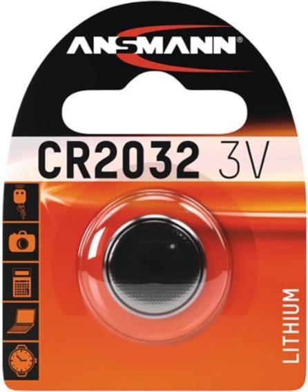 Actual product image Ansmann Knopfbatterien CR2032 (1 pcs., CR2032)