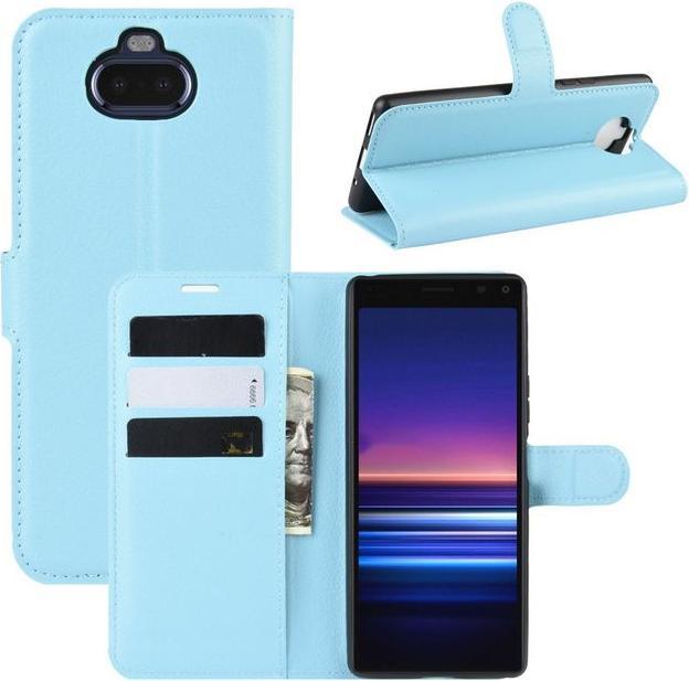 Actual product image MU Classic Litchi Leather Bookcover Series (Sony Xperia 8)