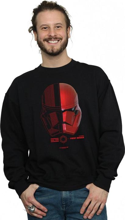 Produktbild Star Wars The Rise Of Skywalker Sith Trooper Helmet Sweatshirt (3XL)