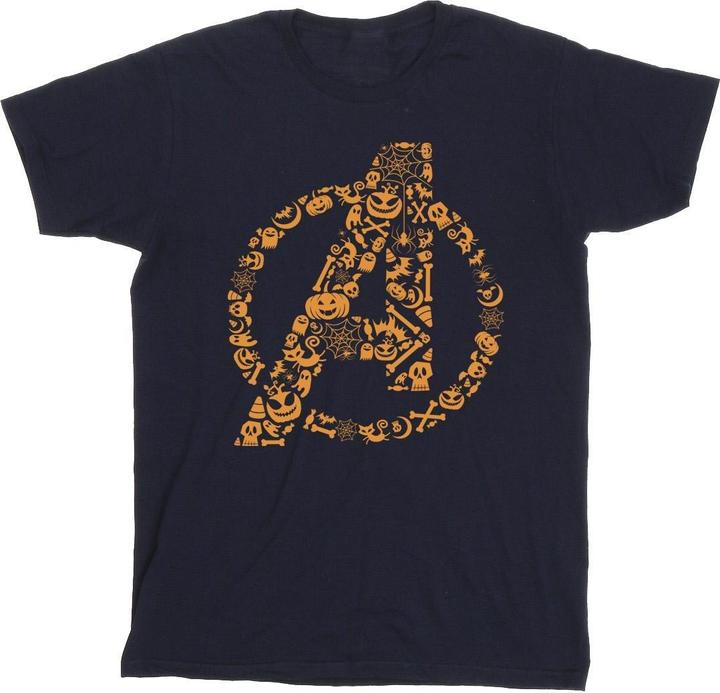 Actual product image Mens Avengers Halloween Logo T-Shirt (L)