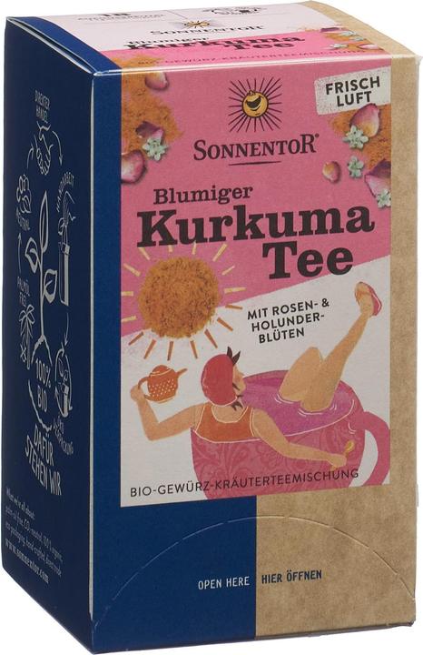 Produktbild Sonnentor blumiger Kurkuma Tee (36 g)