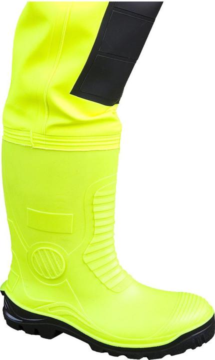 Image du produit Dönges Waders Hi-Vis avec bottes de sécurité S5, taille 40 (40)