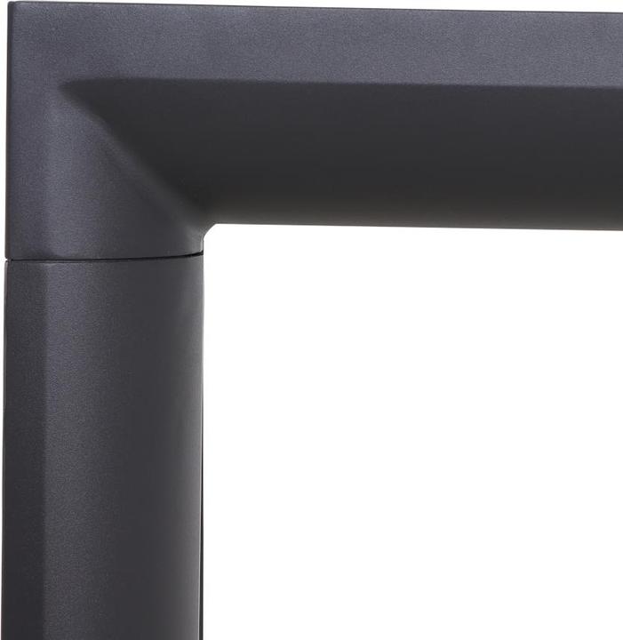 Immagine prodotto Siena Garden Silva Dining Tisch 80x80cm matt anthrazit / wood-grey (80 cm)