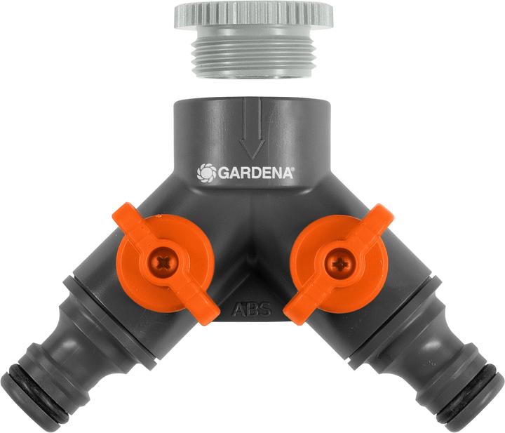 Actual product image Gardena Double tap connection (2 way distributor, 26.50 mm)