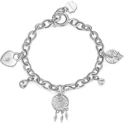 Brosway Charming steel bracelet with Chakra pendants BHKB117 (L)