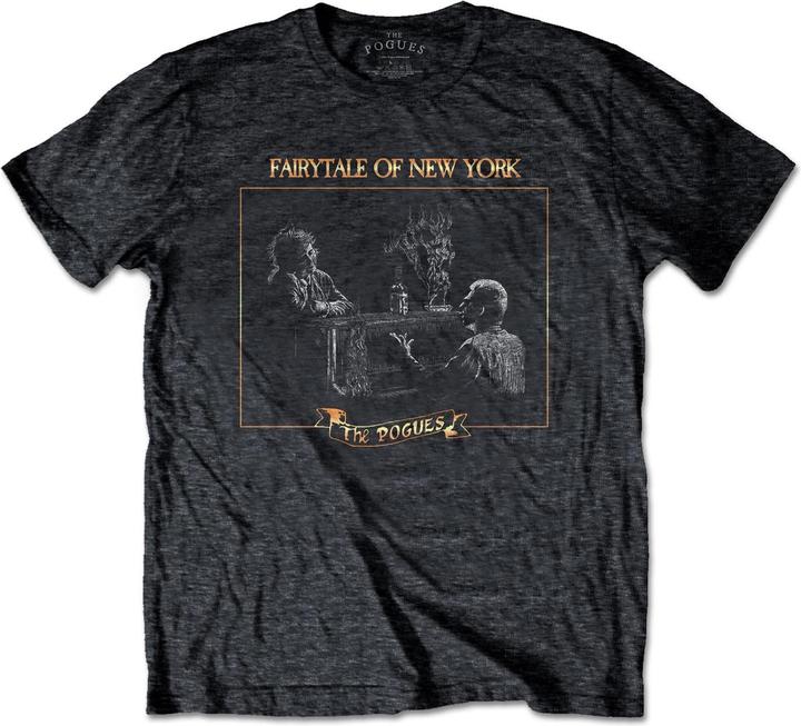 Produktbild The Pogues Unisex Adult Fairytale Piano Heather T-Shirt (L)
