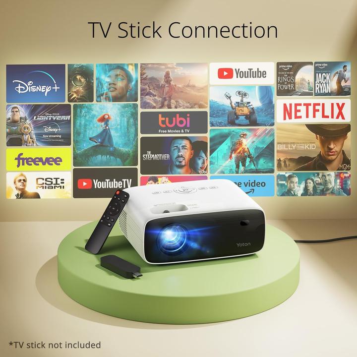 Produktbild Yoton Bluetooth Beamer Y6 (18000 lm)