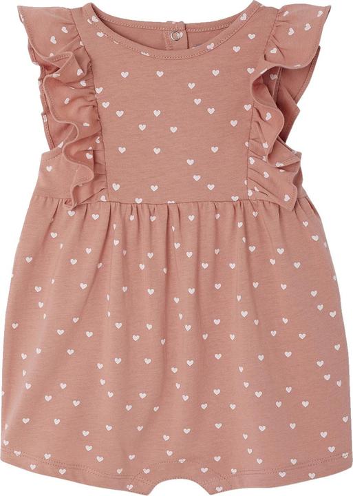 Actual product image Vertbaudet Bio-Kollektion: Baby Kurzoverall mit Volantärmeln BASIC (104)
