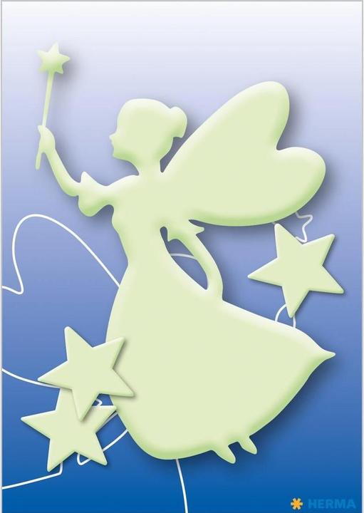 Actual product image HERMA Glow stickers