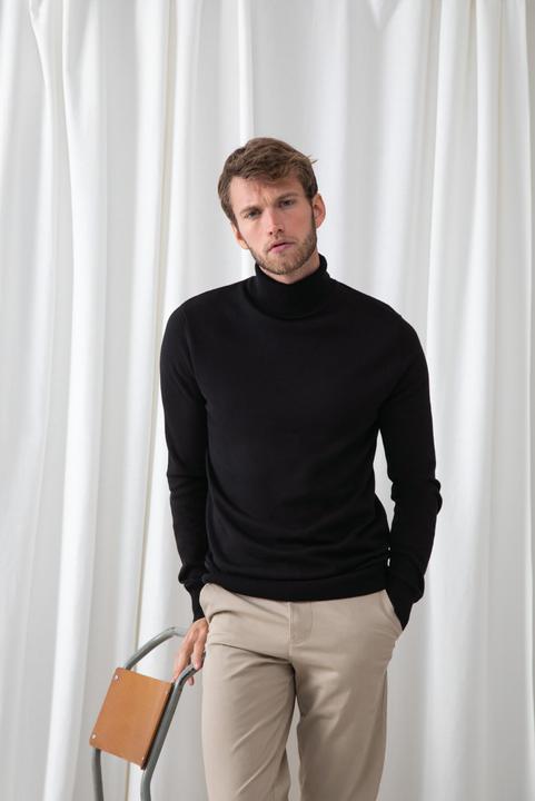 Produktbild Henbury Pullover mit Rollkragen (M)