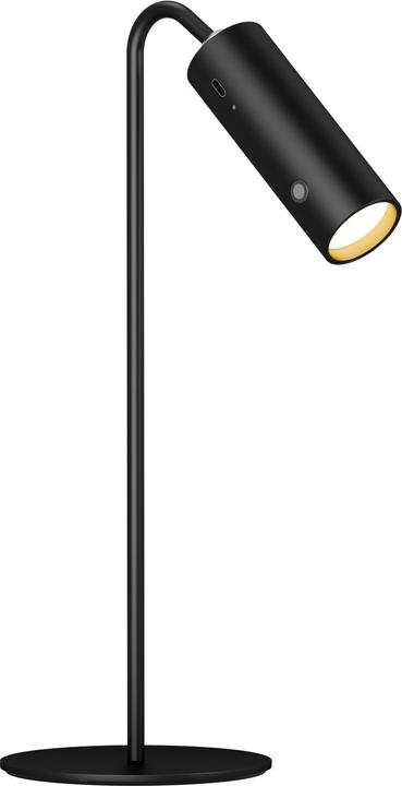 Produktbild Emke LED Tischlampe kabellos, 6-in-1, dimmbar, Touch LED, Schwarz, 3 Farbmodi, magnetische Wandleuchte, U