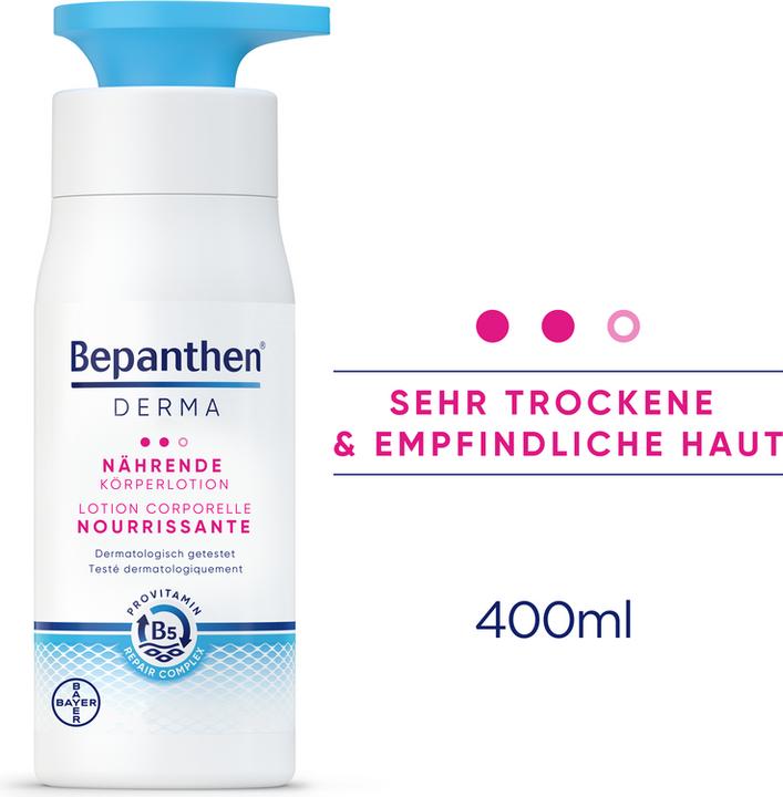 Immagine prodotto Bepanthen Derma Lozione corpo nutriente (Crema corpo, 400 ml)