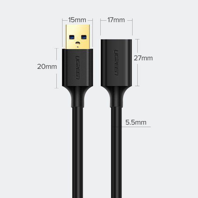 Produktbild Ugreen USB A — USB A (2 m, USB 3.0)
