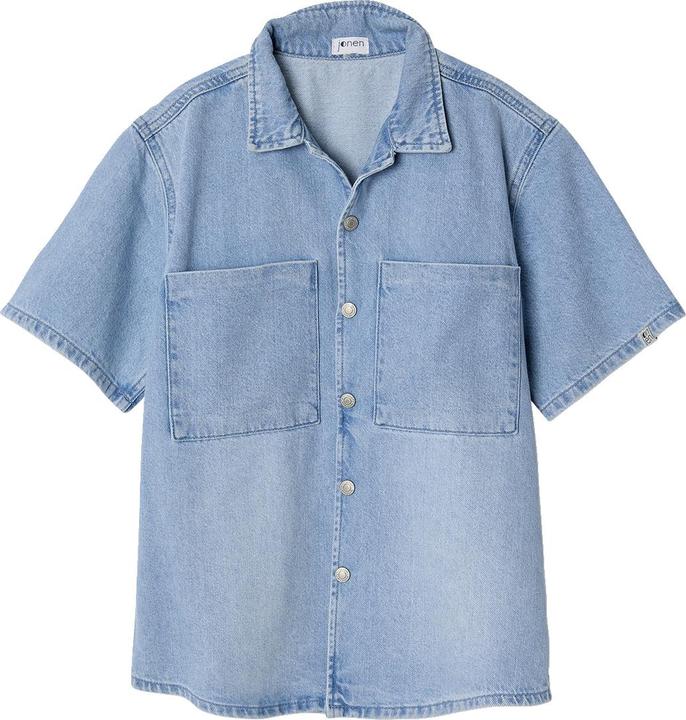 Produktbild Jonen Jungen Kurzarm-Hemd aus Light-Denim (128)