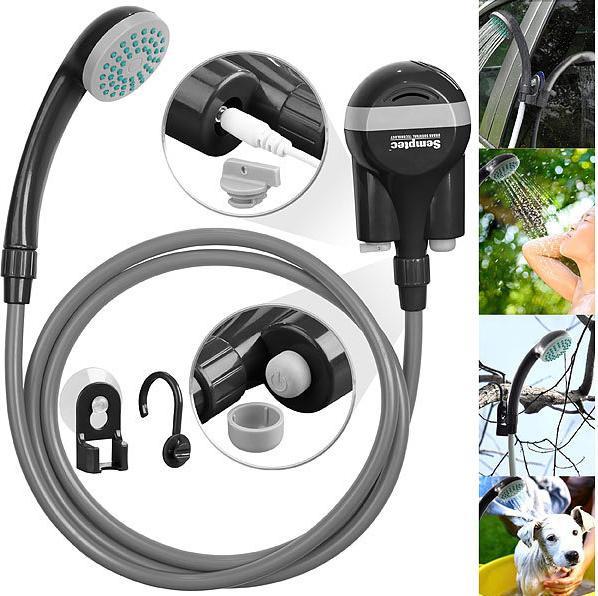 Image du produit Semptec Douche de camping à accu avec pompe immergée