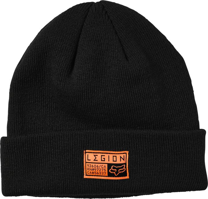 Fox Beanie 21 Outland Blk Os (One Size)