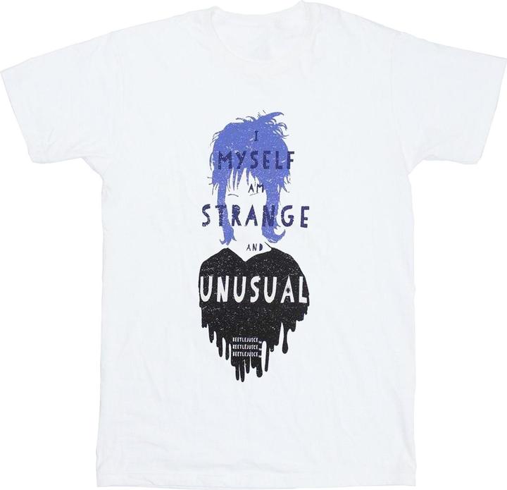 Image du produit Beetlejuice - T-shirt MYSELF AM STRANGE AND UNUSUAL - Adulte (M)