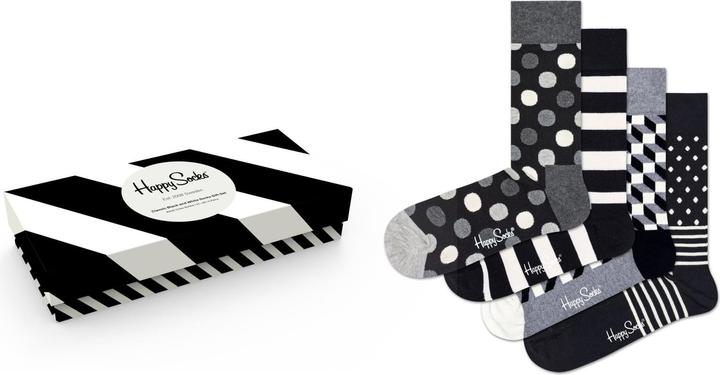 Happy Socks Classic (pack of 4, 36 - 40)