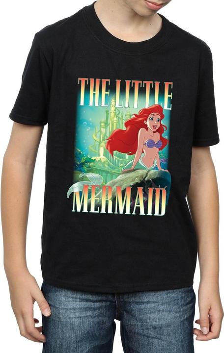 Immagine prodotto Disney The Little Mermaid Ariel Montage Maglietta Ragazzi (152, 158)
